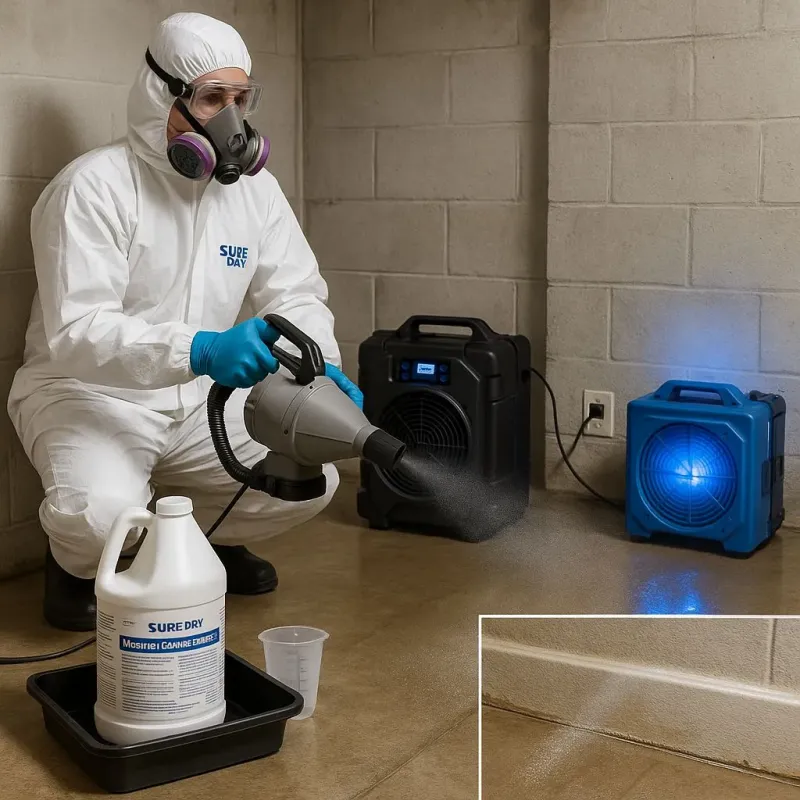 Sanitization and Odor Removal process in Eastmont, WA