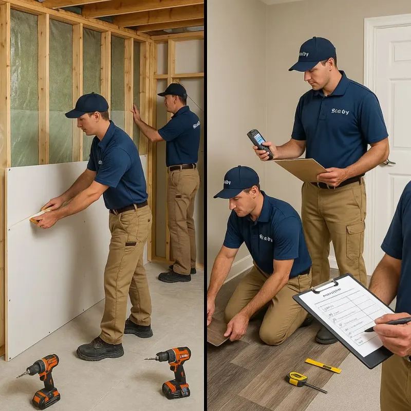 Repairs and Reconstruction process in Eastmont, WA